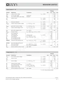 MIXA80W1200TED Datasheet Page 2