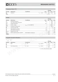 MIXA80W1200TED Datasheet Page 3