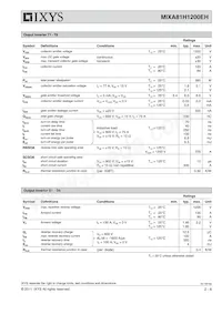 MIXA81H1200EH Datasheet Page 2