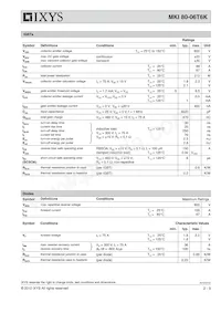 MKI80-06T6K Datasheet Page 2