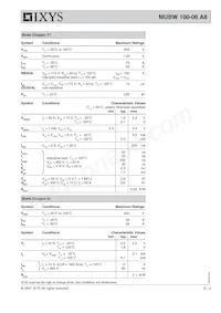MUBW100-06A8 Datasheet Page 3