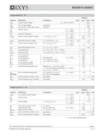 MUBW15-06A6 Datasheet Page 2