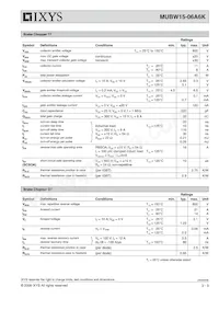 MUBW15-06A6 Datasheet Page 3