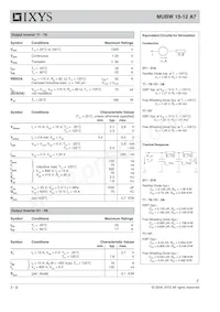MUBW15-12A7 Datasheet Page 2