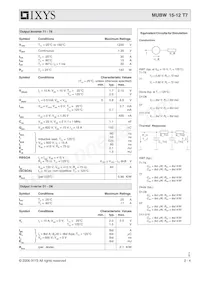 MUBW15-12T7 Datasheet Page 2