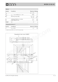 MUBW25-06A6 Datasheet Page 4