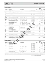 MUBW30-12E6K Datasheet Page 3