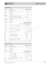 MUBW35-12A8 Datasheet Page 3