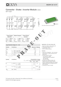 MUBW35-12E7 Datenblatt Cover