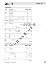 MUBW35-12E7 Datasheet Page 3