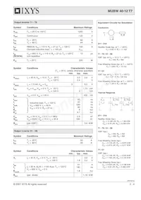 MUBW40-12T7 Datasheet Page 2