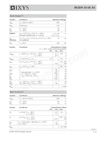 MUBW50-06A8 Datasheet Page 3