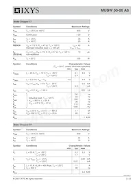 MUBW50-06A8 Datasheet Pagina 3