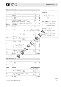 MUBW50-12E8 Datasheet Page 2
