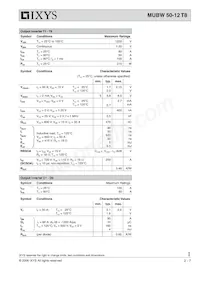 MUBW50-12T8 Datasheet Page 2
