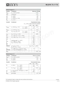 MUBW75-17T8 Datasheet Page 3