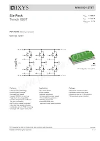 MWI150-12T8T Datasheet Cover