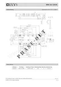 MWI30-12E6K Datasheet Pagina 4