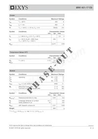 MWI451-17E9 데이터 시트 페이지 2