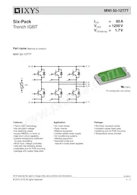 MWI50-12T7T Datasheet Cover