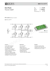 MWI75-12T7T Datasheet Cover