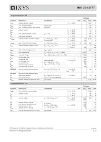 MWI75-12T7T Datasheet Page 2