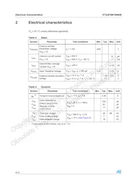 STG3P2M10N60B Datasheet Page 4