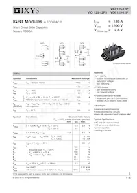VIO125-12P1 Datasheet Cover