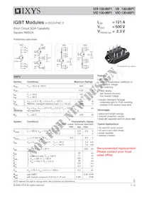 VIO130-06P1 Datasheet Cover
