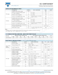 VS-100MT060WSP Datasheet Page 2