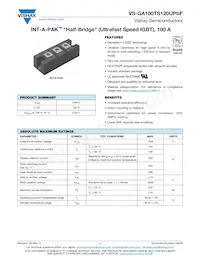 VS-GA100TS120UPBF Datasheet Cover