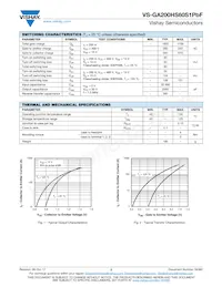 VS-GA200HS60S1 Datasheet Page 2