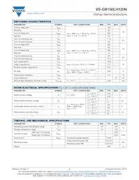 VS-GB150LH120N Datasheet Page 2