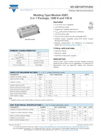 VS-GB150TH120U Datasheet Cover