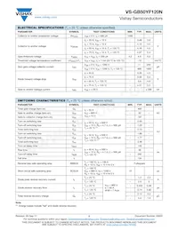 VS-GB50YF120N Datasheet Page 2