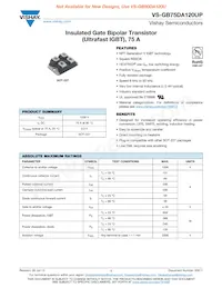 VS-GB75DA120UP Datenblatt Cover