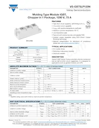 VS-GB75LP120N Datasheet Cover