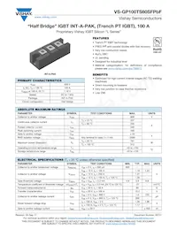 VS-GP100TS60SFPBF Datenblatt Cover