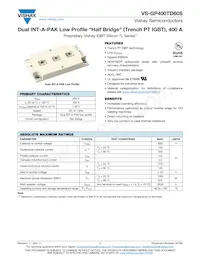 VS-GP400TD60S Datasheet Copertura