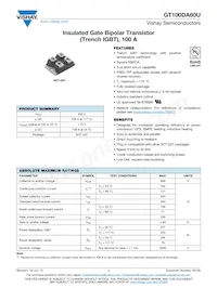 VS-GT100DA60U數據表 封面
