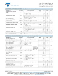 VS-GT100NA120UX Datasheet Pagina 2