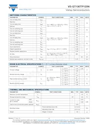 VS-GT100TP120N Datasheet Page 2