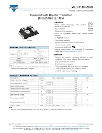 VS-GT140DA60U Datasheet Cover