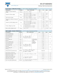 VS-GT140DA60U Datasheet Page 2