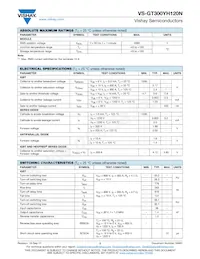 VS-GT300YH120N Datasheet Page 2