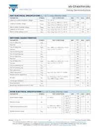 VS-GT400TH120U Datasheet Page 2