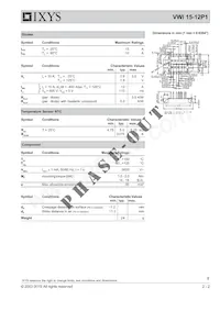 VWI15-12P1 Datasheet Pagina 2