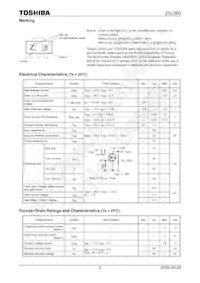 2SJ360(TE12L Datasheet Pagina 2