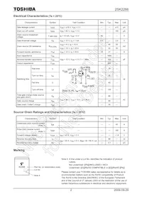 2SK2266(TE24R Datasheet Pagina 2