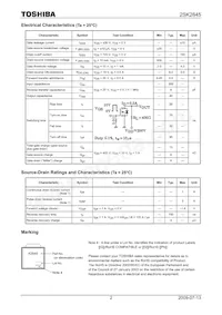 2SK2845(TE16L1 Datenblatt Seite 2